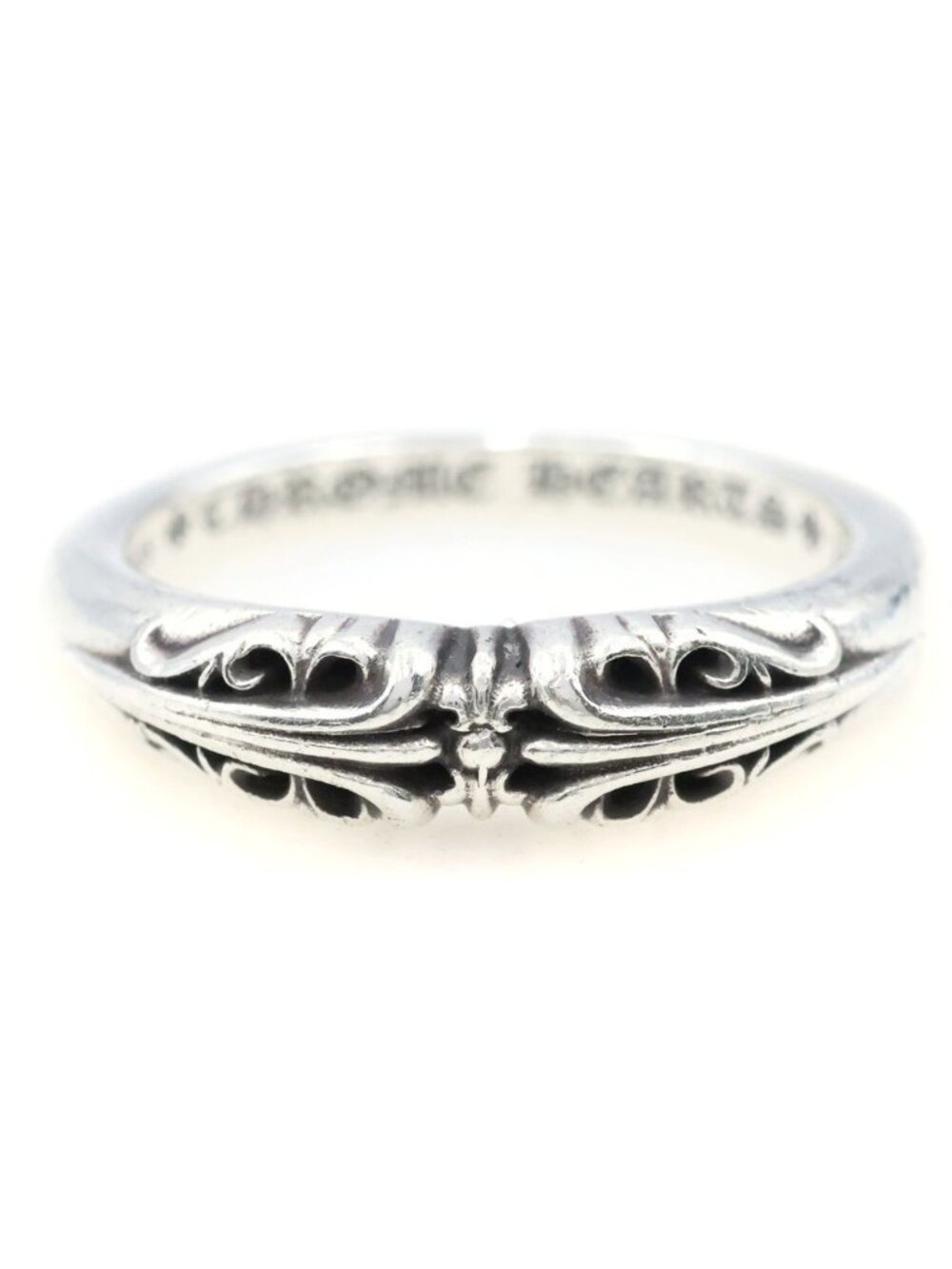 Chrome Hearts K&T KT Ring Silver